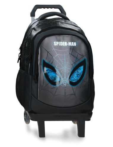 MOCHILA ADAP. 46CM 3C. C/CARRO. SPIDERMAN IS WATCHING US